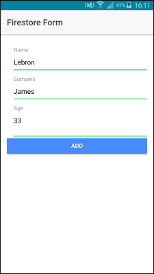 firebase example app